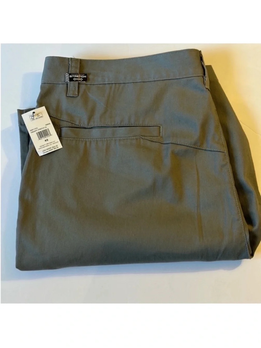 Volcom 40 Shorts VMonty Chino Stretch in Moonbeam Gray 22” pockets NWT